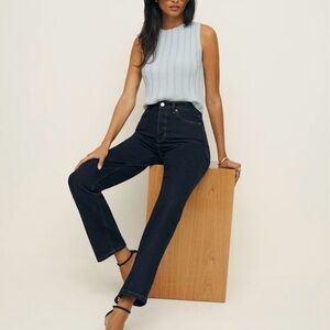 Reformation | Cynthia High Rise Straight Jeans